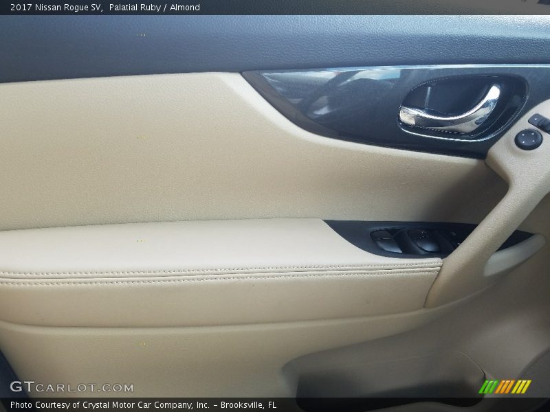 Palatial Ruby / Almond 2017 Nissan Rogue SV