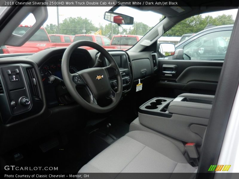 Summit White / Dark Ash/Jet Black 2018 Chevrolet Silverado 2500HD Work Truck Double Cab 4x4