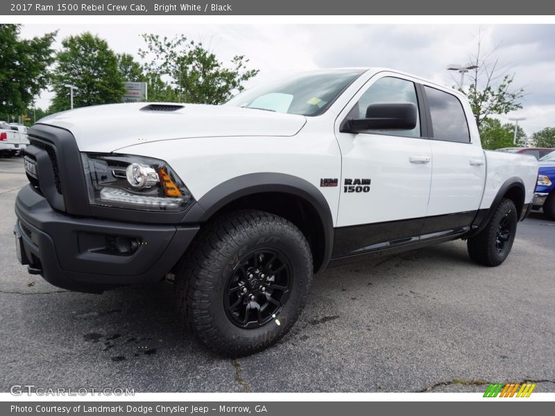 Front 3/4 View of 2017 1500 Rebel Crew Cab