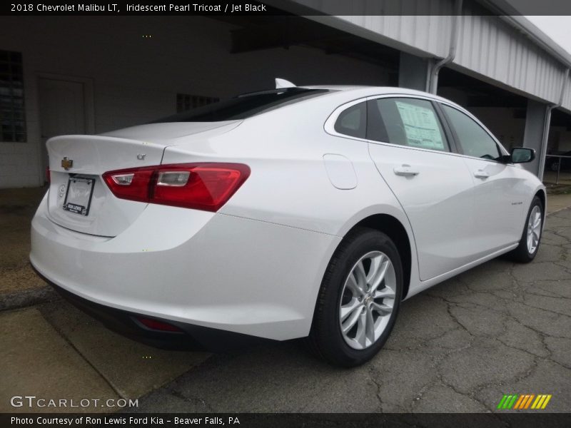 Iridescent Pearl Tricoat / Jet Black 2018 Chevrolet Malibu LT