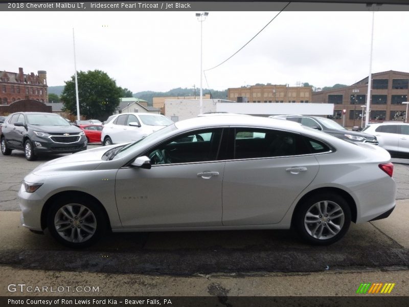 Iridescent Pearl Tricoat / Jet Black 2018 Chevrolet Malibu LT