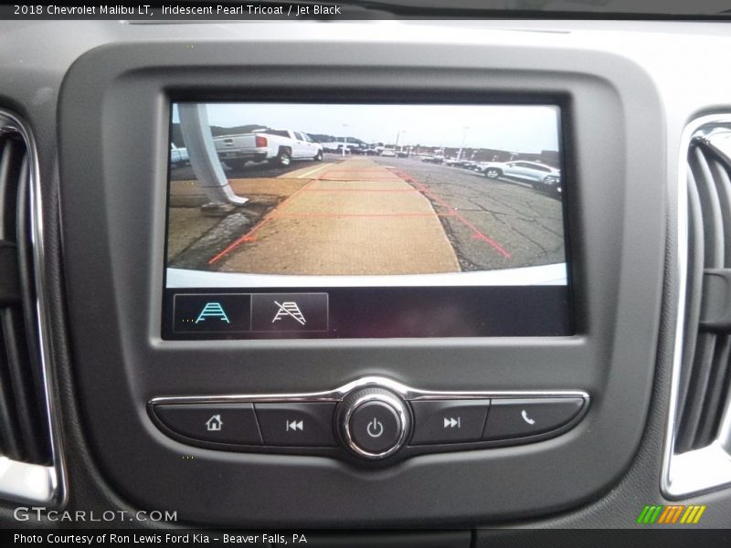 Iridescent Pearl Tricoat / Jet Black 2018 Chevrolet Malibu LT