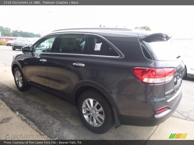 Platinum Graphite / Black 2018 Kia Sorento LX AWD