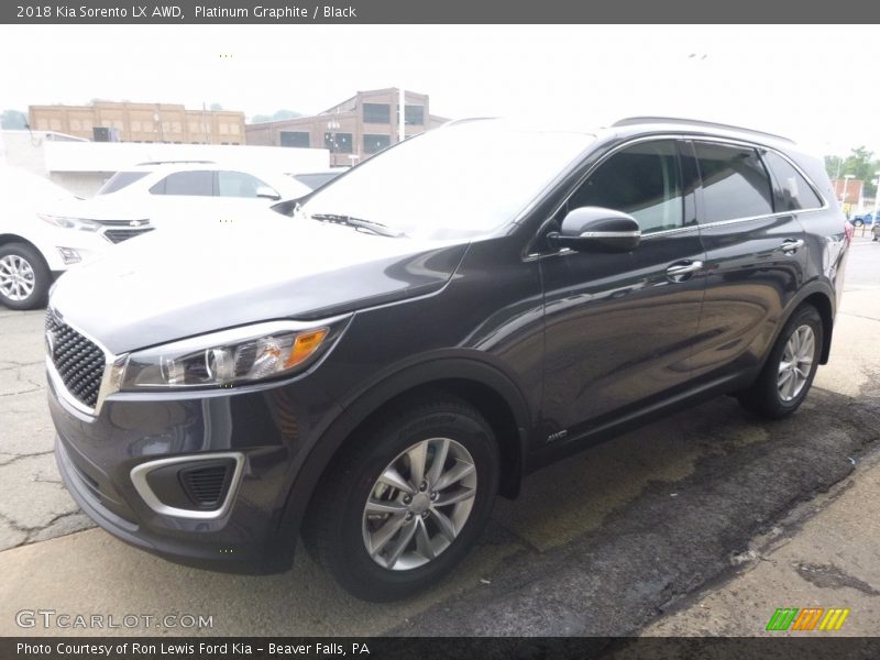 Platinum Graphite / Black 2018 Kia Sorento LX AWD