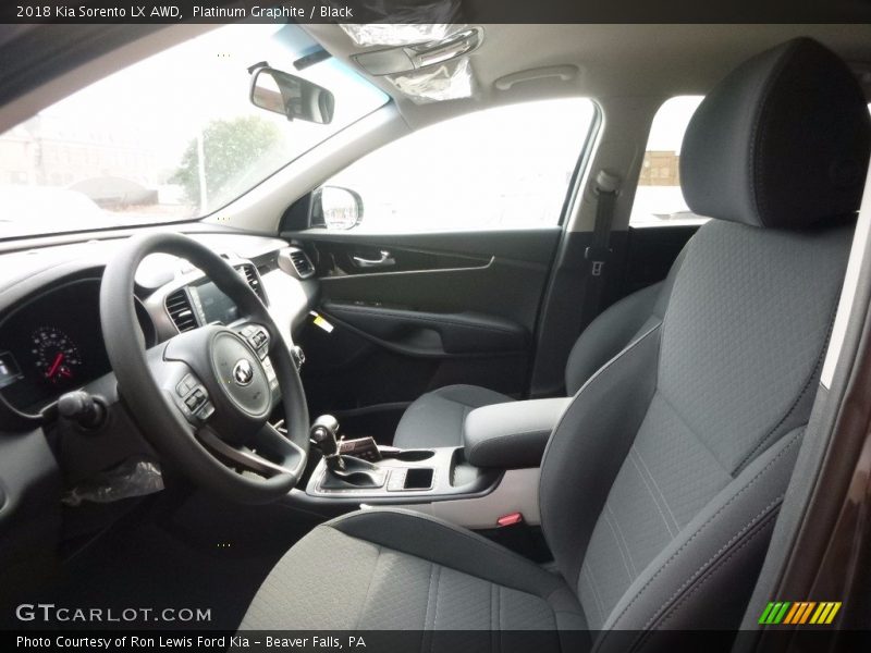 Platinum Graphite / Black 2018 Kia Sorento LX AWD