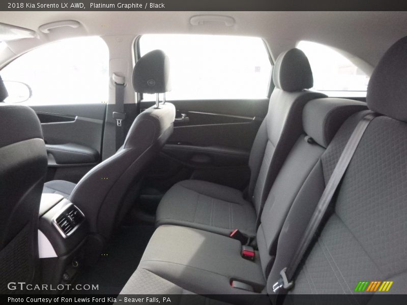 Platinum Graphite / Black 2018 Kia Sorento LX AWD