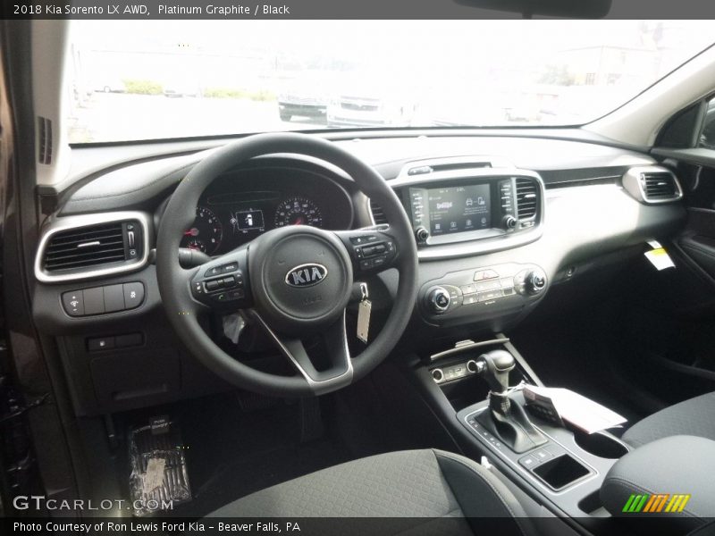 Platinum Graphite / Black 2018 Kia Sorento LX AWD