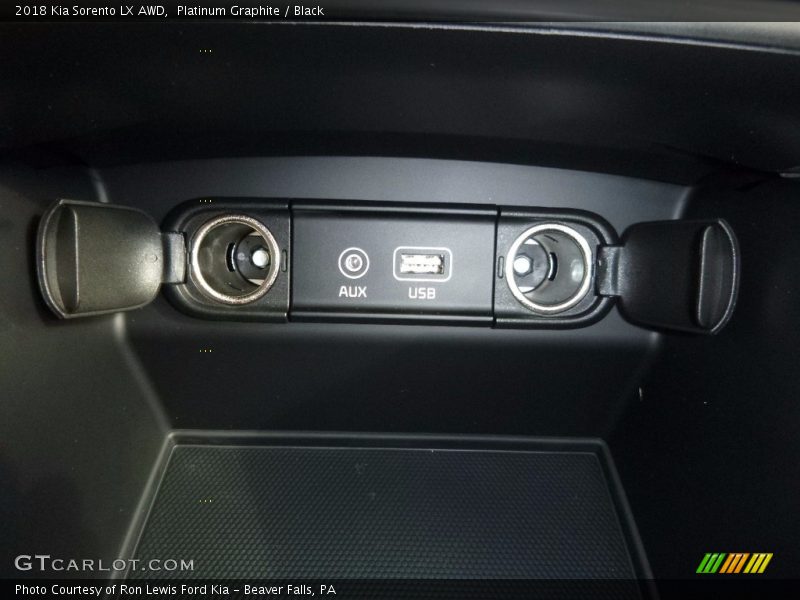 Platinum Graphite / Black 2018 Kia Sorento LX AWD