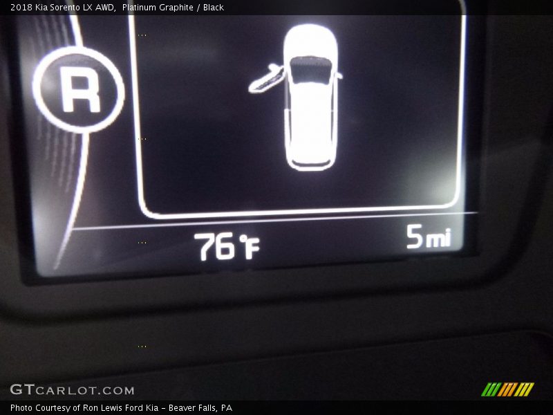 Platinum Graphite / Black 2018 Kia Sorento LX AWD