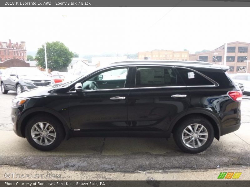 Ebony Black / Black 2018 Kia Sorento LX AWD