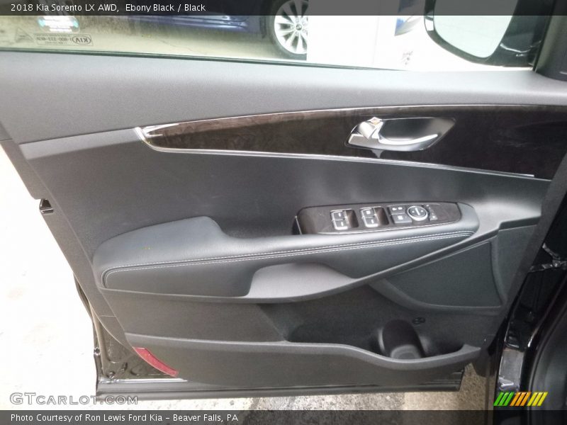 Ebony Black / Black 2018 Kia Sorento LX AWD