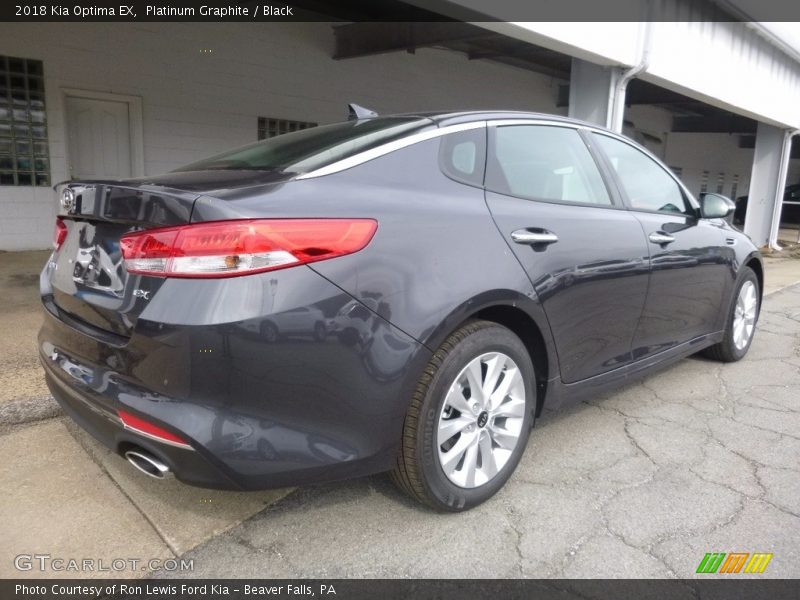 Platinum Graphite / Black 2018 Kia Optima EX