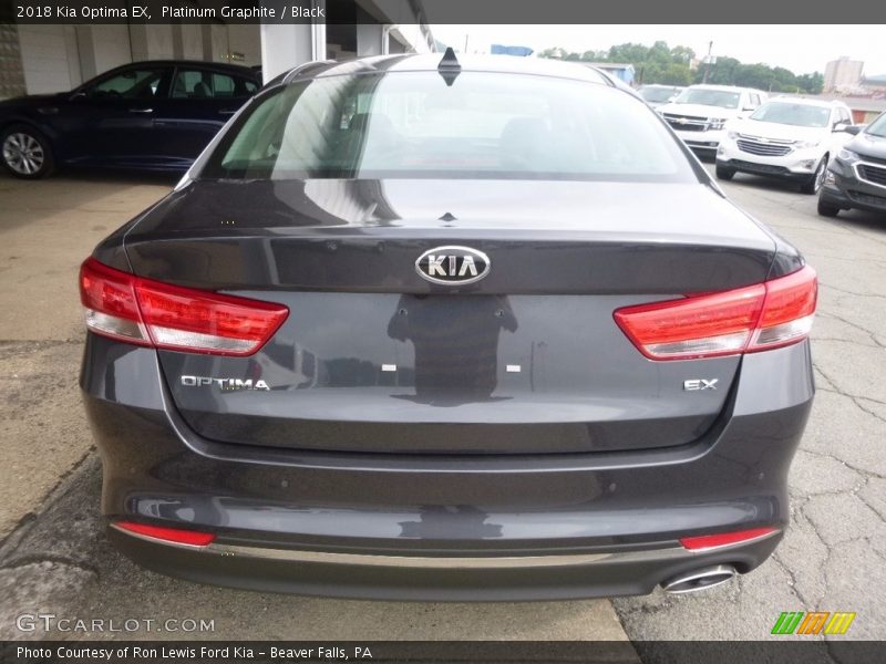 Platinum Graphite / Black 2018 Kia Optima EX