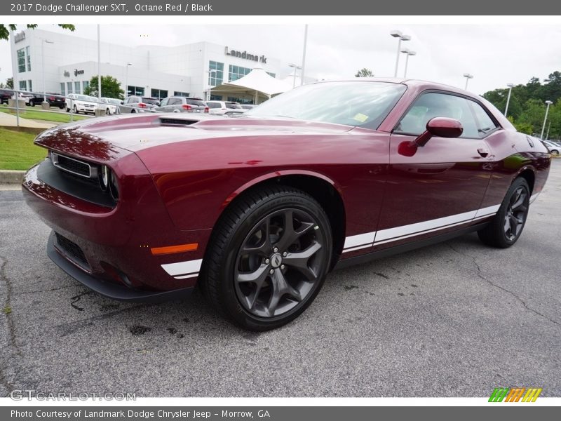 Octane Red / Black 2017 Dodge Challenger SXT