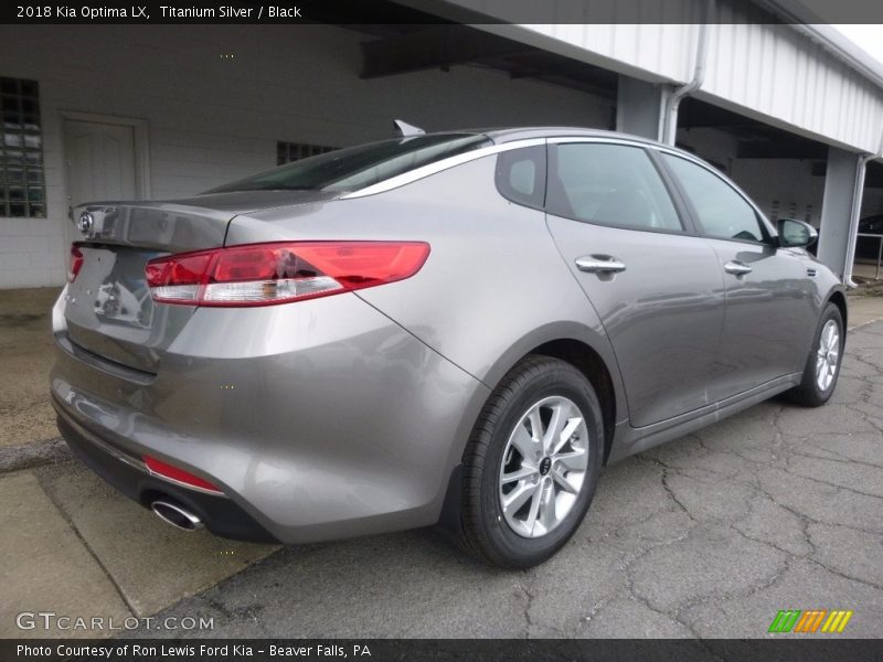 Titanium Silver / Black 2018 Kia Optima LX