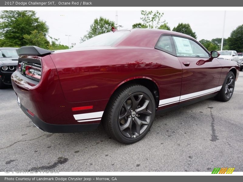 Octane Red / Black 2017 Dodge Challenger SXT