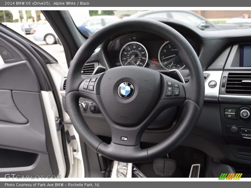 Alpine White / Black 2014 BMW X6 xDrive35i