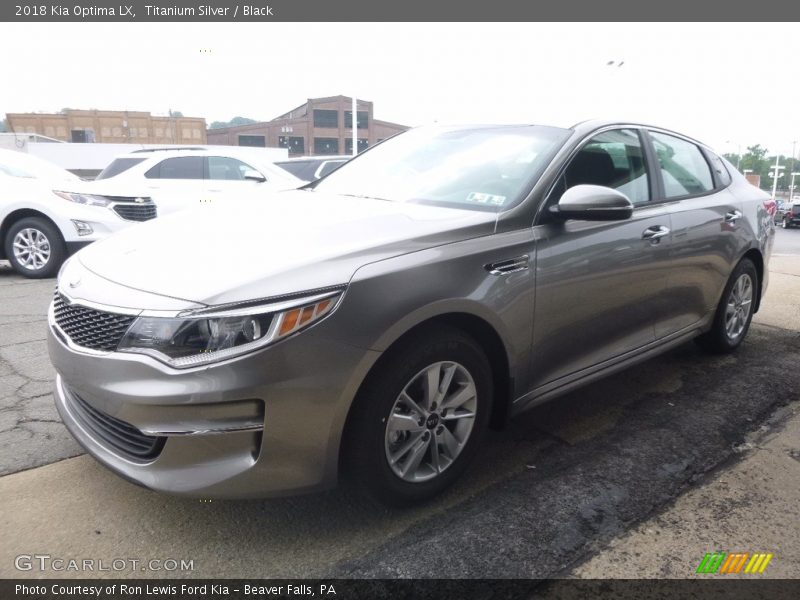 Titanium Silver / Black 2018 Kia Optima LX