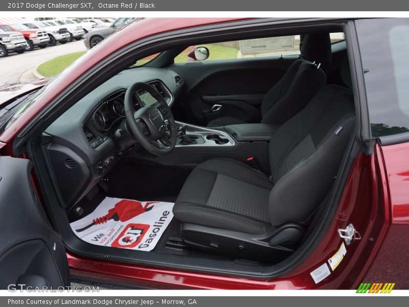 Octane Red / Black 2017 Dodge Challenger SXT