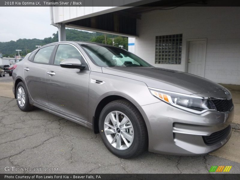 Titanium Silver / Black 2018 Kia Optima LX