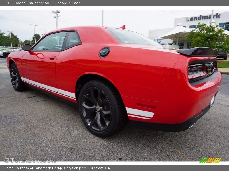 TorRed / Black 2017 Dodge Challenger SXT