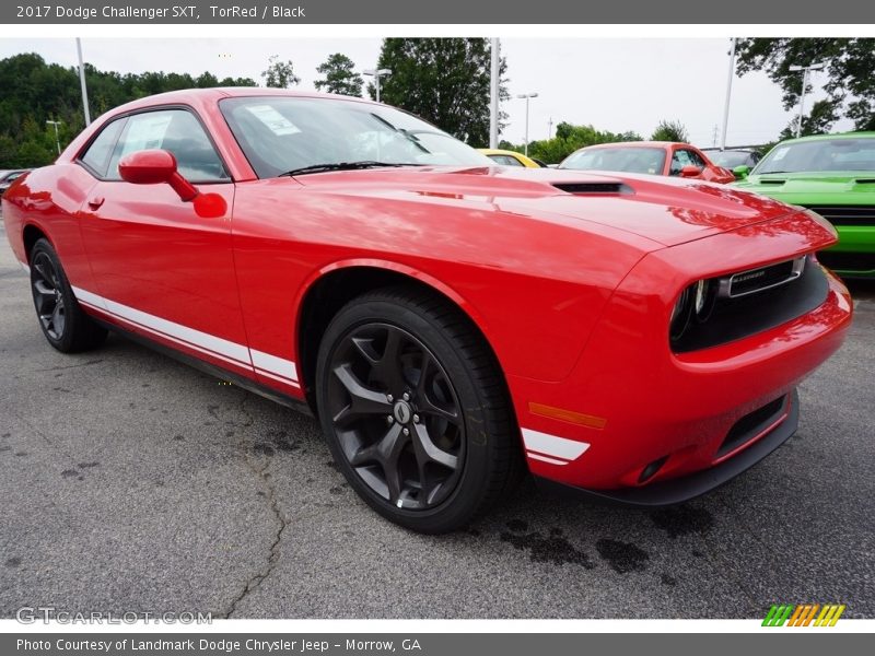 TorRed / Black 2017 Dodge Challenger SXT