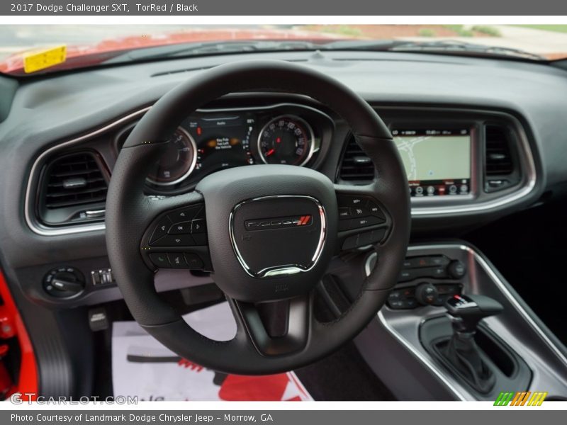 TorRed / Black 2017 Dodge Challenger SXT
