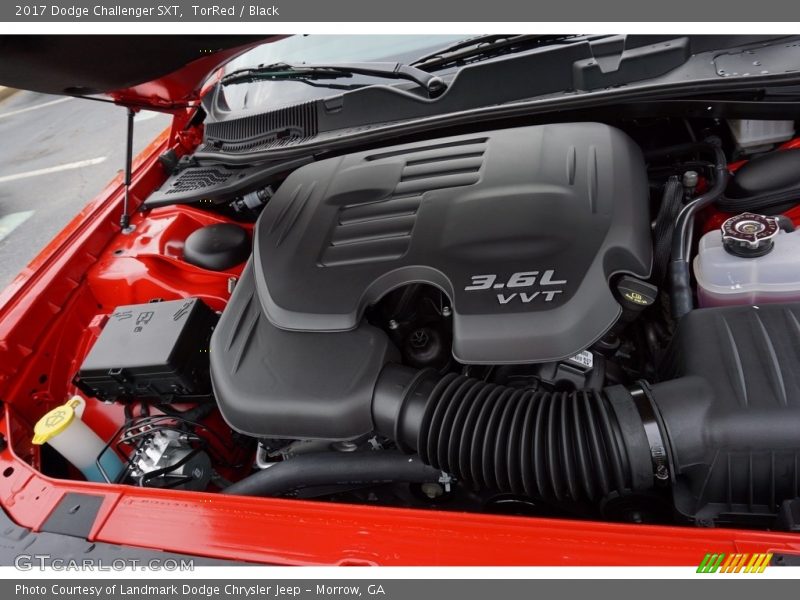 TorRed / Black 2017 Dodge Challenger SXT