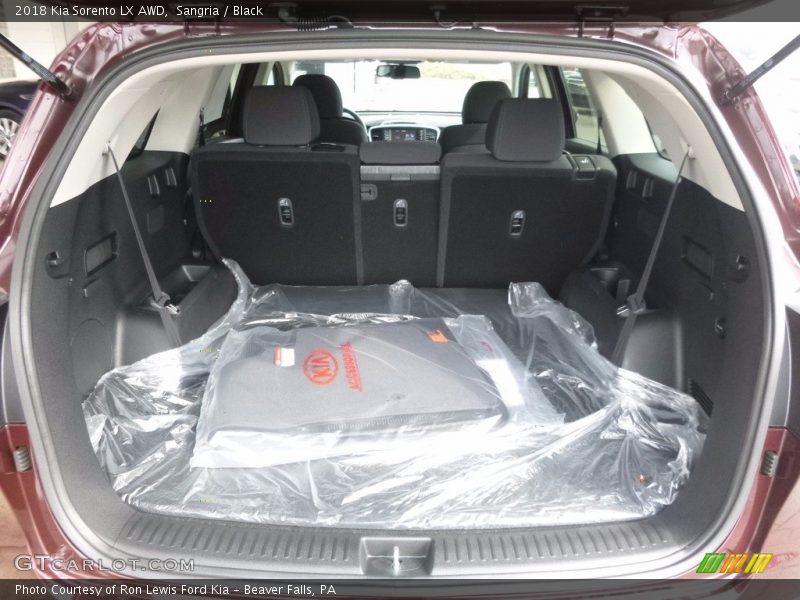 Sangria / Black 2018 Kia Sorento LX AWD
