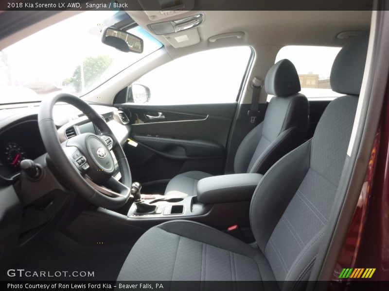 Sangria / Black 2018 Kia Sorento LX AWD