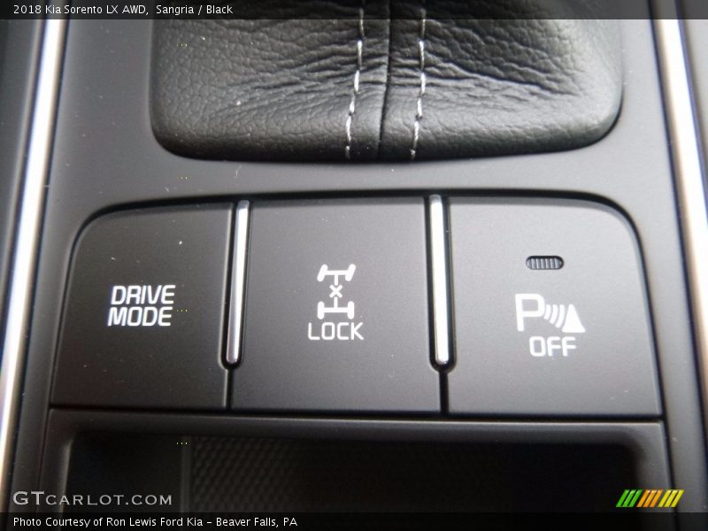 Sangria / Black 2018 Kia Sorento LX AWD