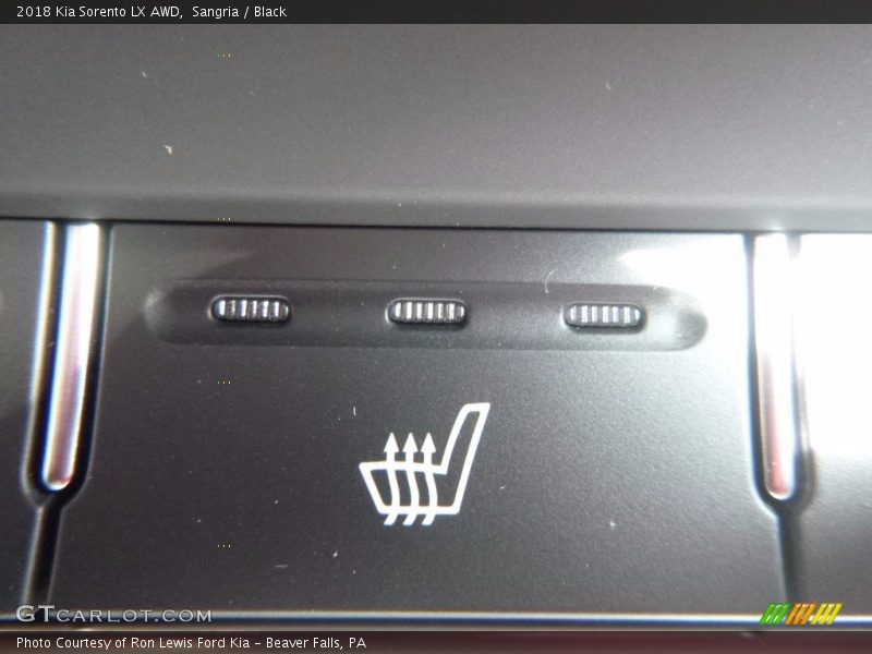 Sangria / Black 2018 Kia Sorento LX AWD