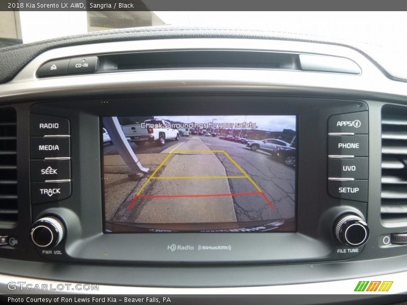 Sangria / Black 2018 Kia Sorento LX AWD