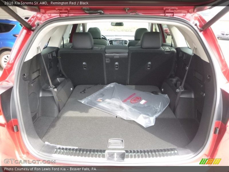 Remington Red / Black 2018 Kia Sorento SX AWD
