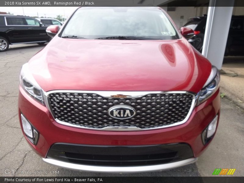 Remington Red / Black 2018 Kia Sorento SX AWD