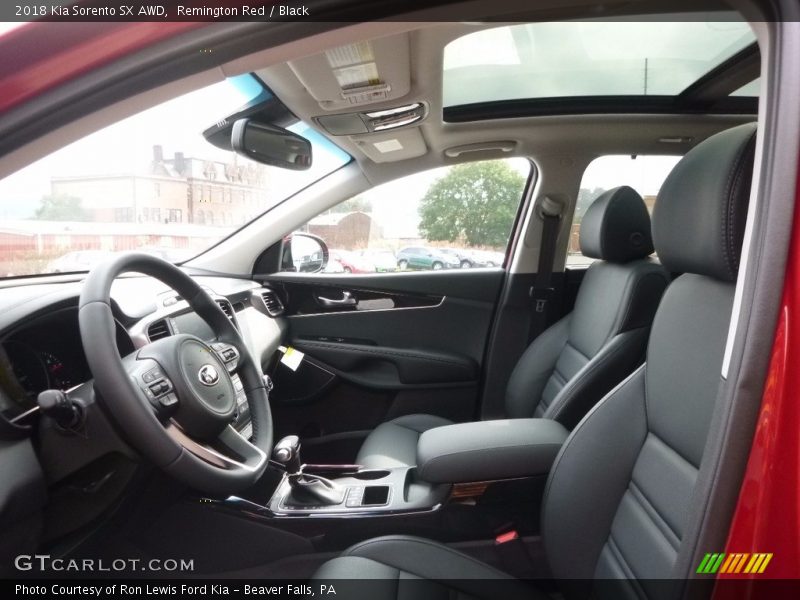 Remington Red / Black 2018 Kia Sorento SX AWD