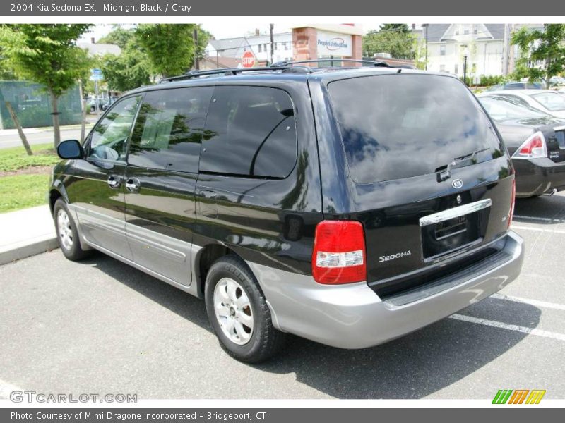 Midnight Black / Gray 2004 Kia Sedona EX