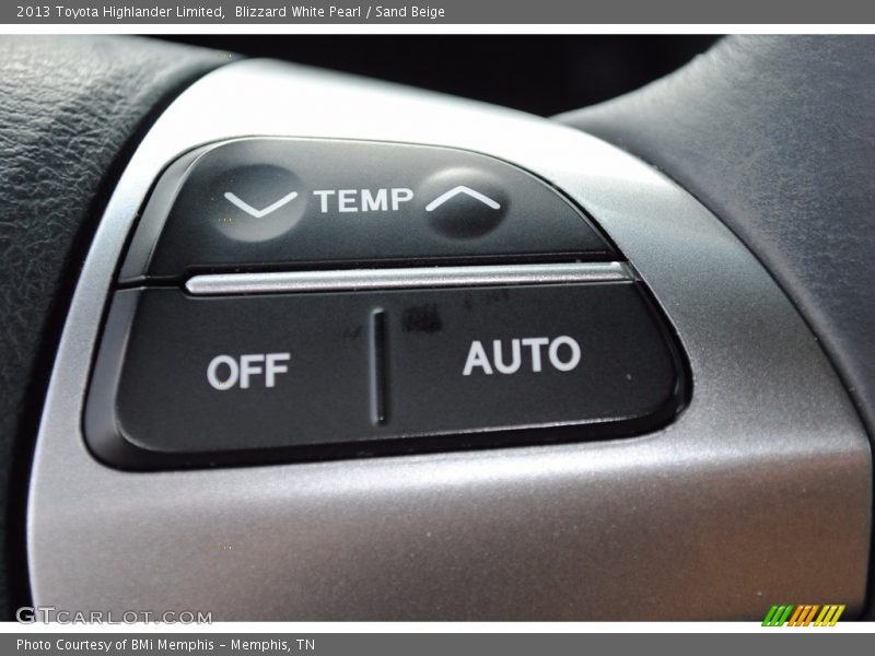 Blizzard White Pearl / Sand Beige 2013 Toyota Highlander Limited