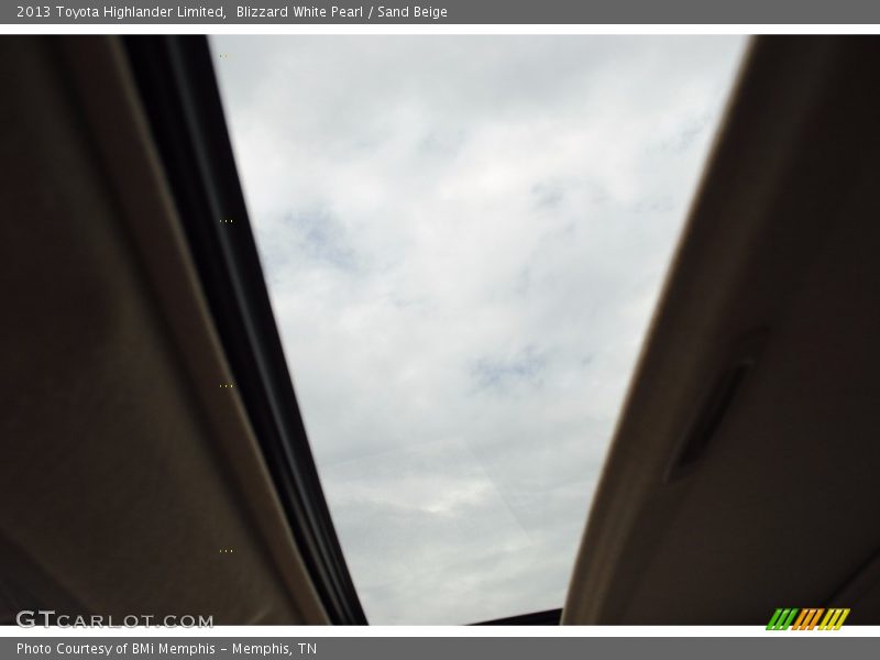 Blizzard White Pearl / Sand Beige 2013 Toyota Highlander Limited