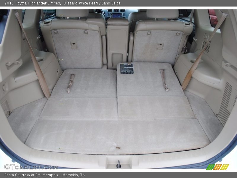 Blizzard White Pearl / Sand Beige 2013 Toyota Highlander Limited
