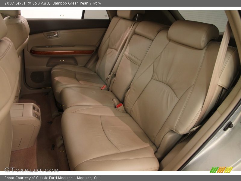 Bamboo Green Pearl / Ivory 2007 Lexus RX 350 AWD