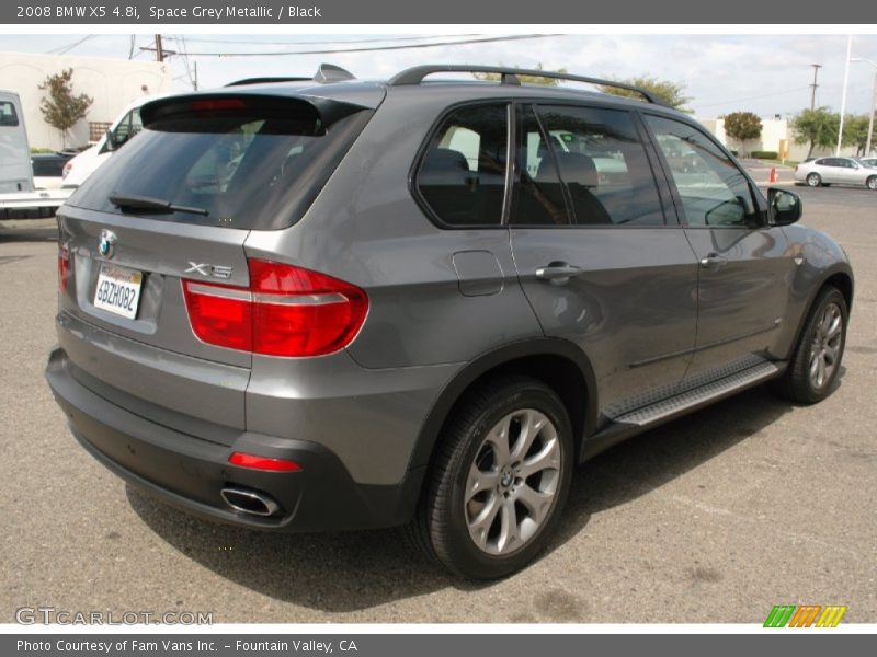 Space Grey Metallic / Black 2008 BMW X5 4.8i