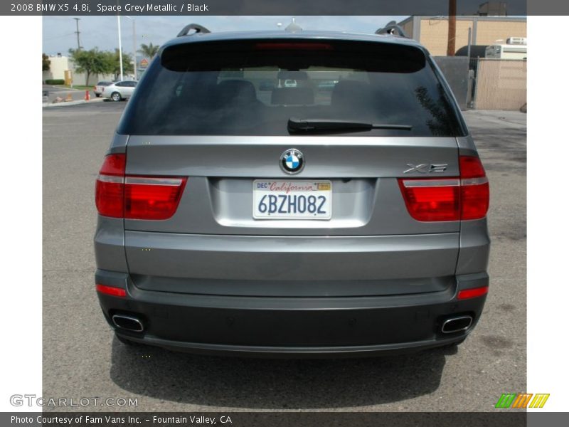 Space Grey Metallic / Black 2008 BMW X5 4.8i