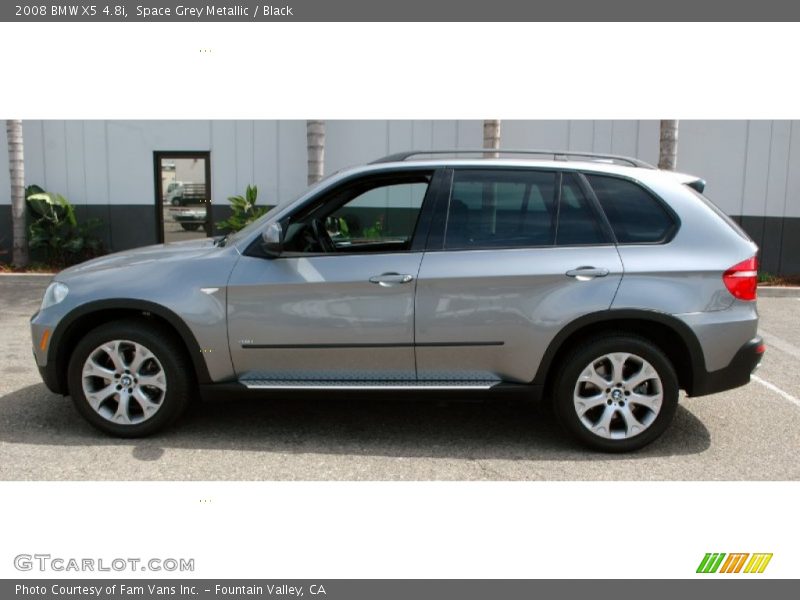 Space Grey Metallic / Black 2008 BMW X5 4.8i