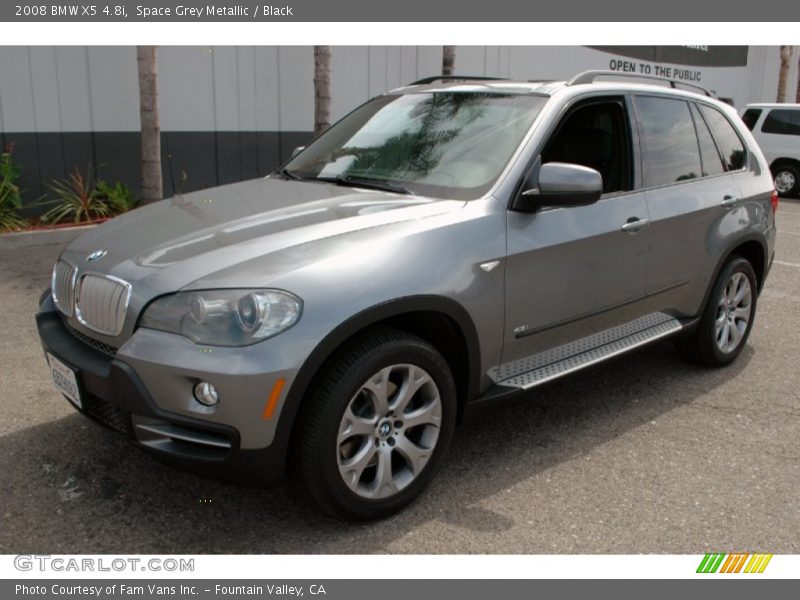 Space Grey Metallic / Black 2008 BMW X5 4.8i