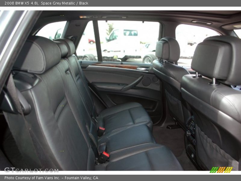 Space Grey Metallic / Black 2008 BMW X5 4.8i