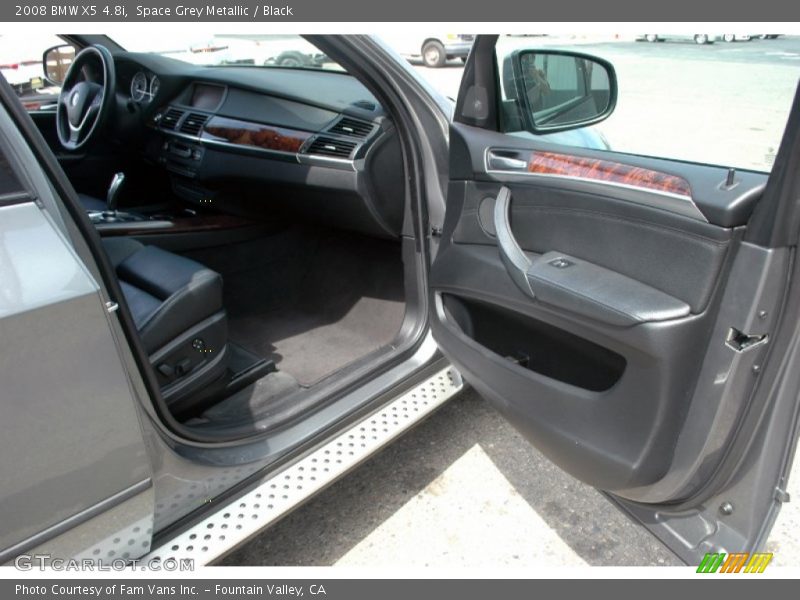 Space Grey Metallic / Black 2008 BMW X5 4.8i