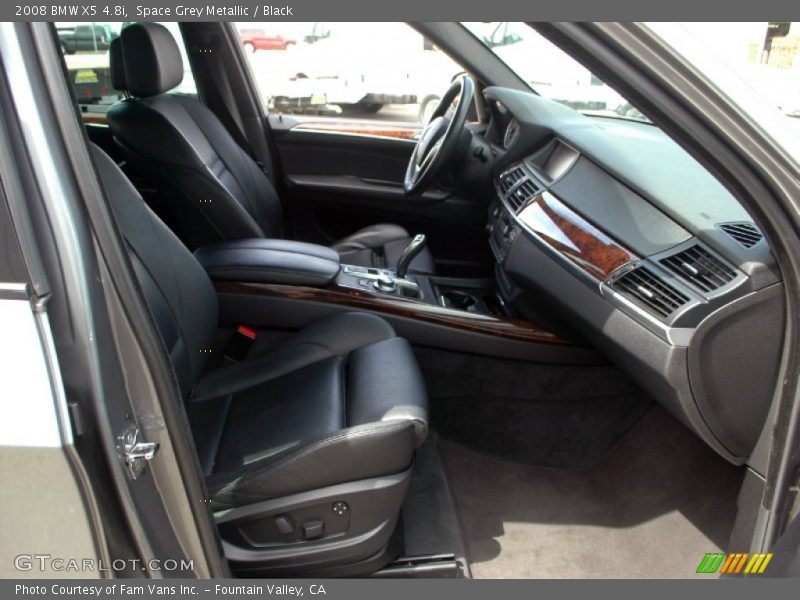 Space Grey Metallic / Black 2008 BMW X5 4.8i