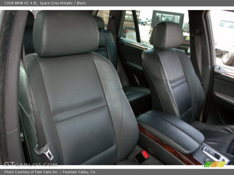 Space Grey Metallic / Black 2008 BMW X5 4.8i