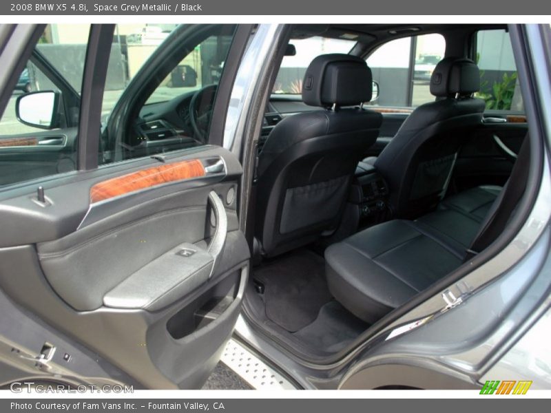 Space Grey Metallic / Black 2008 BMW X5 4.8i